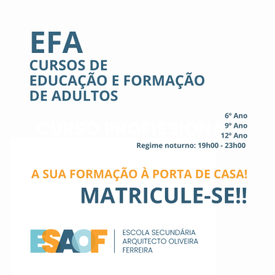 Inscrições EFA